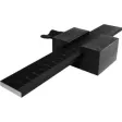 Kipp Massstab Aluminium horizontal mit Bohrungen, L=1000mm