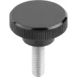 KIPP RÄNDELKNOPF D=M08X15