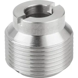 KIPP AUFNAHMEBUCHSE EDELSTAHL 1.4305 BLANK 