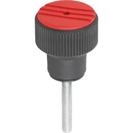 M8x60 Deckel verkehrsrot Kipp