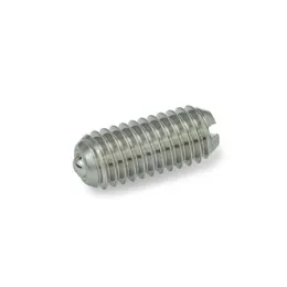 Ganter Federnde Druckstücke, Edelstahl, Kugel gleitgelagert GN615.8