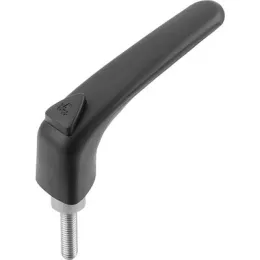 ergonomisch Gr. 3 M10x20 schwarzgrau Edelstahl Kipp