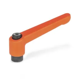 Ganter Verstellbare Klemmhebel, Orange GN300-92