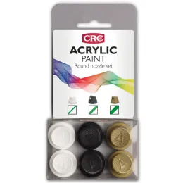 ACRYLIC PAINT ROUND NOZZLE SET CRC