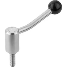 Kipp Spannhebel Gr. 1 M12x15 Edelstahl