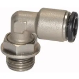 Riegler L-Steckverschraubung »click-clock« drehbar G3/8