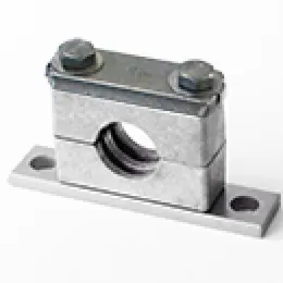 Stauff Komplettschelle Gr. 3, 17,2 mm Schwere Doppel-Baureihe, Polyamid