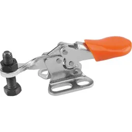 Kipp Minischnellspanner horizontal mit waagrechtem Fuss, P=50 dan