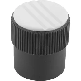 Dosierknopf Gr. 3 D=8h8 Form B, Deckel lichtgrau Kipp