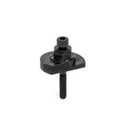 Ganter Spannriegel, Stahl, Spannung nach oben, Schraube von der Bedienseite GN918.1 SKS-R