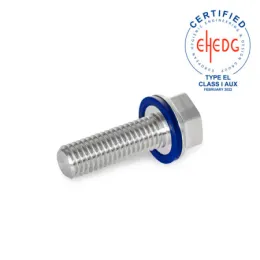 Ganter Schrauben, Edelstahl, HNBR, Hygienic Design GN1581