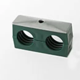 Stauff Komplettschelle Gr. 5, 35/35 mm Doppel-Baureihe, Polypropylen