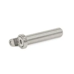 Ganter Bolzen, Edelstahl GN2342-NI-20, mit Ösenscheibe, ohne Querbohrung