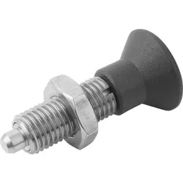 Kipp Arretierbolzen Gr. 3 Form H Arretierstift gehärtet Edelstahl
