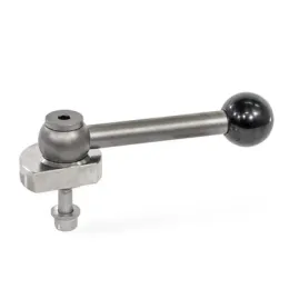 Ganter Spiralexzenter, Edelstahl, Spannung radial, Schraube von der Rückseite GN918.5 GVB-R