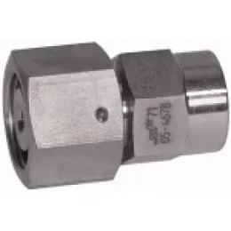 Riegler Mano-Anschlussverschraubung Edelstahl 1.4571 Dichtkegel