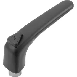 ergonomisch Gr. 3 M8 schwarzgrau Edelstahl Kipp