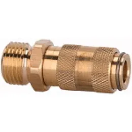 Riegler Schnellverschlusskupplung NW 2,7 Messing blank