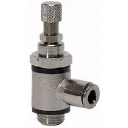 Riegler Drosselrückschlagventil Abluftdrossel Steckverbindung