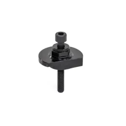 Ganter Spannriegel, Stahl, Spannung nach unten, Schraube von der Bedienseite GN918.2 SKS-L