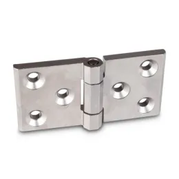 Ganter Schwerlastscharniere, Edelstahl A4 GN237.3, horizontal verlängert