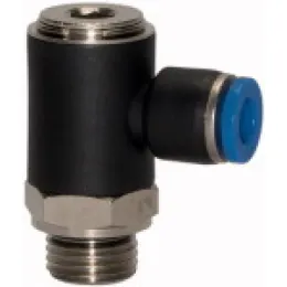 Riegler L-Steckverschraubung »Blaue Serie« drehbar G1/2