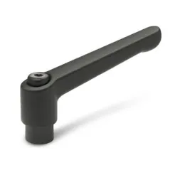 Ganter Verstellbare Klemmhebel, Schwarz GN300-92