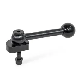 Ganter Spiralexzenter, Stahl, Spannung radial, Schraube von der Rückseite GN918 GVB-R