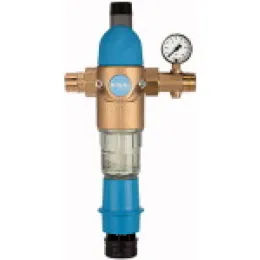 Riegler Rückspülfilter mit Druckregler inkl. Manometer