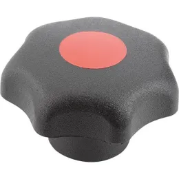 D1=32, D4=6 Form H, Deckel verkehrsrot Kipp