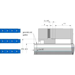 VPS-0107 310X350X195X20 BI-NBR B6B210 Freudenberg