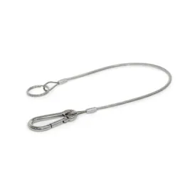 Ganter Halteseile, mit Karabiner, Edelstahl GN111.2