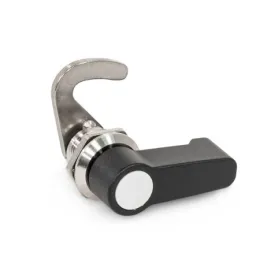 Ganter Hakenverriegelungen GN115.8, Edelstahl, Betätigung mit Kunststoff-Bedienelement