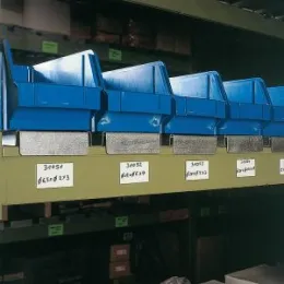 Magnetschild, gelb, LxB=80x30 Norelem