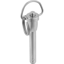 mit Ringgriff D1=10, L=20, selbstsichernd Edelstahl Kipp