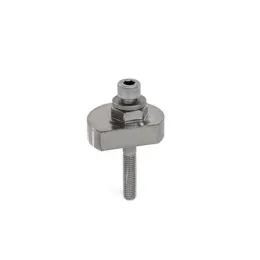 Ganter Spiralexzenter, Edelstahl, Spannung radial, Schraube von der Bedienseite GN918.5 SKS-R