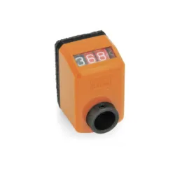 Ganter Stellungsanzeiger, Hohlwelle Stahl, digitale Anzeige, mechanisches Zählwerk GN955 AN-L-OR