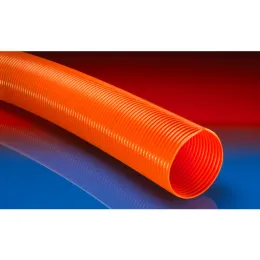 Norres Abriebfester Saug- und Förderschlauch AIRDUC® PUR 355 CSH ORANGE