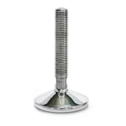 Ganter Stellfüße, Edelstahl GN18-80, ohne Mutter, Schlüsselfläche unten