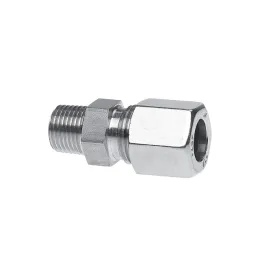 Schneidring-Verschraubung R1/8a für Außen-Ø 8 mm, gerade, Edelstahl