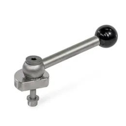 Ganter Spiralexzenter, Edelstahl, Spannung radial, Schraube von der Rückseite GN918.5 KVB-R