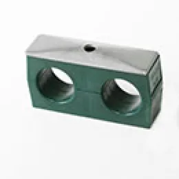 Stauff Komplettschelle Gr. 5, 38/32 mm Doppel-Baureihe, Polypropylen