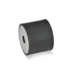 Ganter Gummipuffer, Edelstahl GN451, mit 2 Innengewinden