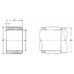 NTN Nadellager 1R38X