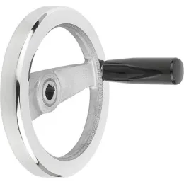 Alu drehbarer Griff mit Nut, D1=160, D2=14 Kipp
