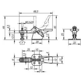 Schnellspanner Mini Norelem