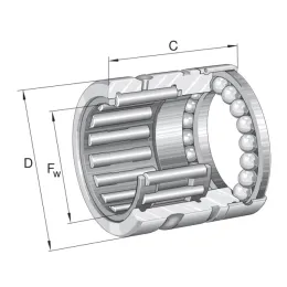 NX12 INA Nadel-Axialkugellager