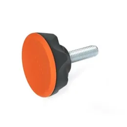 Ganter Sterngriffschrauben GN636.4, orange, RAL 2004, matt