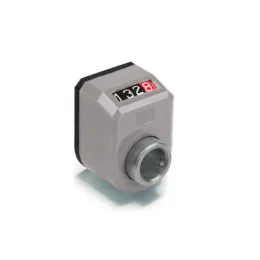Ganter Stellungsanzeiger, Hohlwelle Edelstahl, digitale Anzeige, mechanisches Zählwerk GN954.2 AN-R-GR