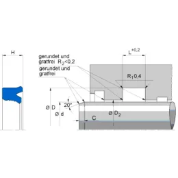 LF300 38X48X7,3 94AU925 Freudenberg